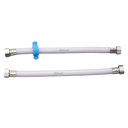 PVC Heavy Connection Pipe Brass Nut & Nylon Inner