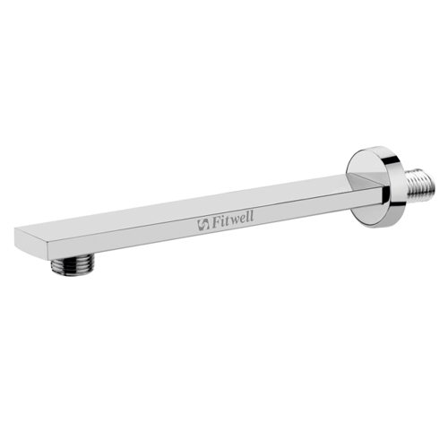 S.S Rectangle Shower Arm (90°)
